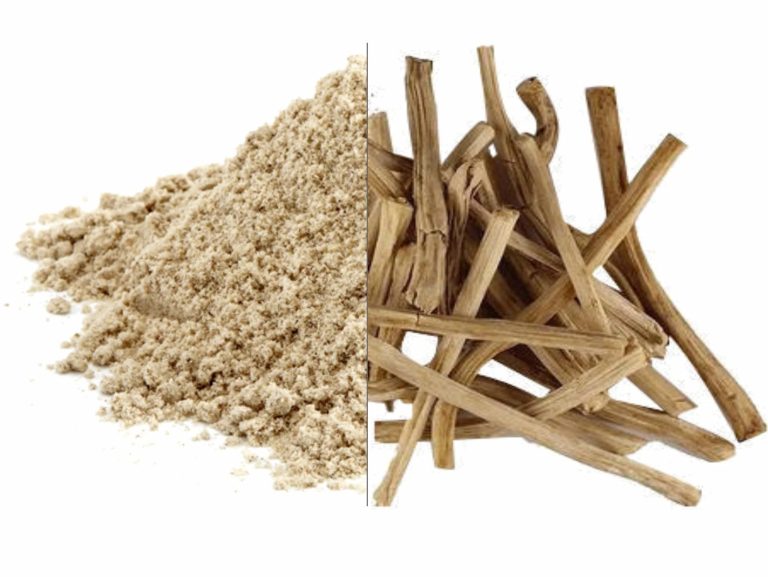 Shatavri powder and root